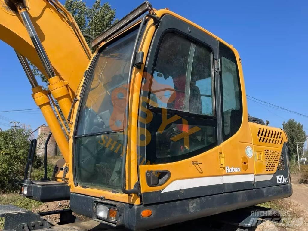 Hyundai 150W-9 Ekskavatori uz riteņiem