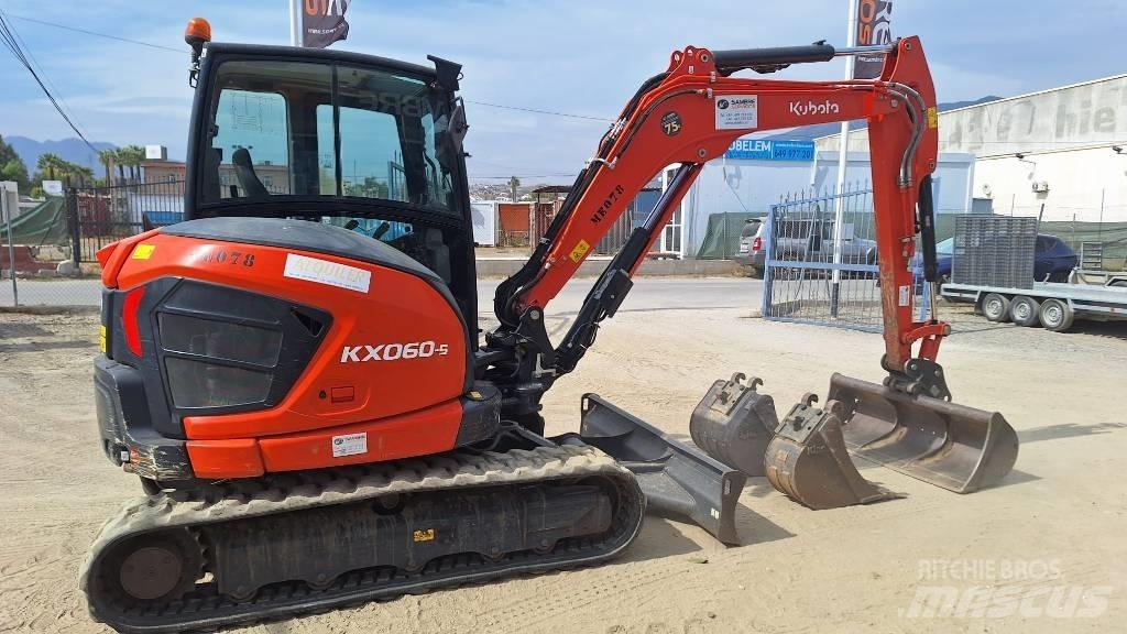 Kubota KX 060-5 Mini ekskavatori < 7 t