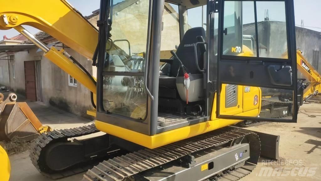 Komatsu PC 70 Kāpurķēžu ekskavatori