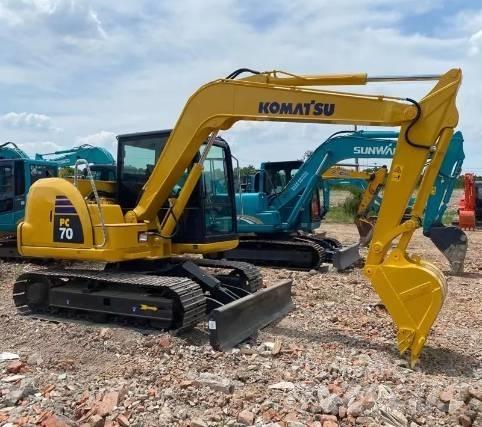 Komatsu PC 70 Kāpurķēžu ekskavatori