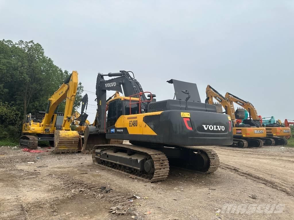 Volvo EC480 Kāpurķēžu ekskavatori