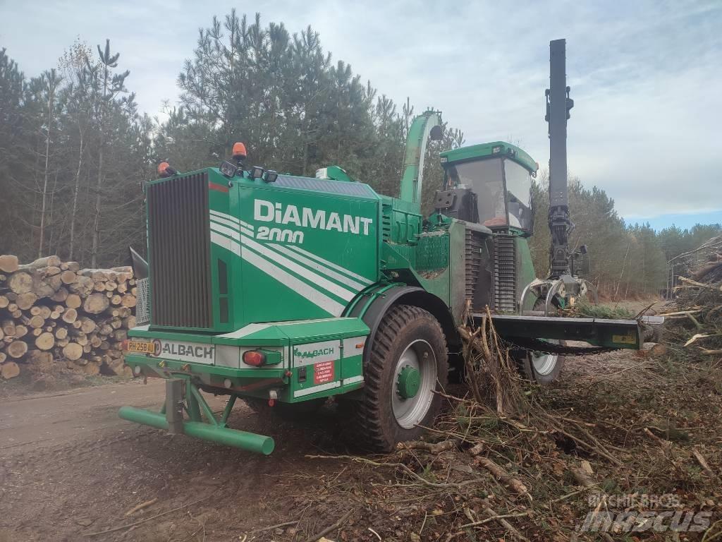 Albach Diamant 2000 Koksnes šķeldotāji