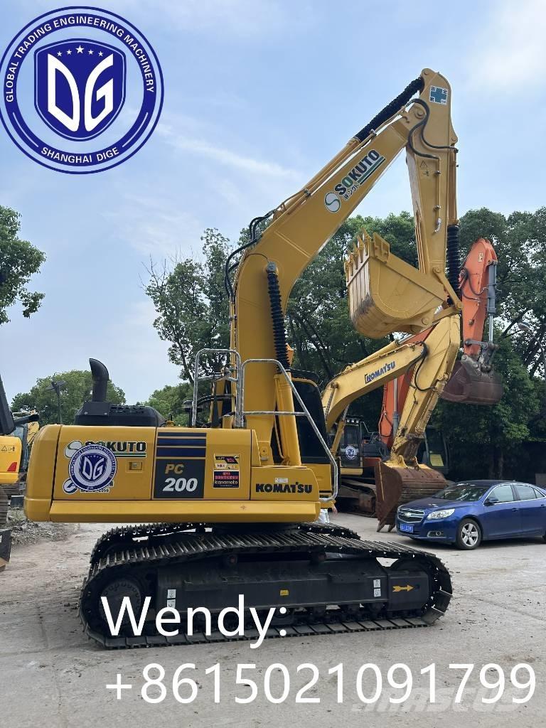 Komatsu PC 200-8 Kāpurķēžu ekskavatori