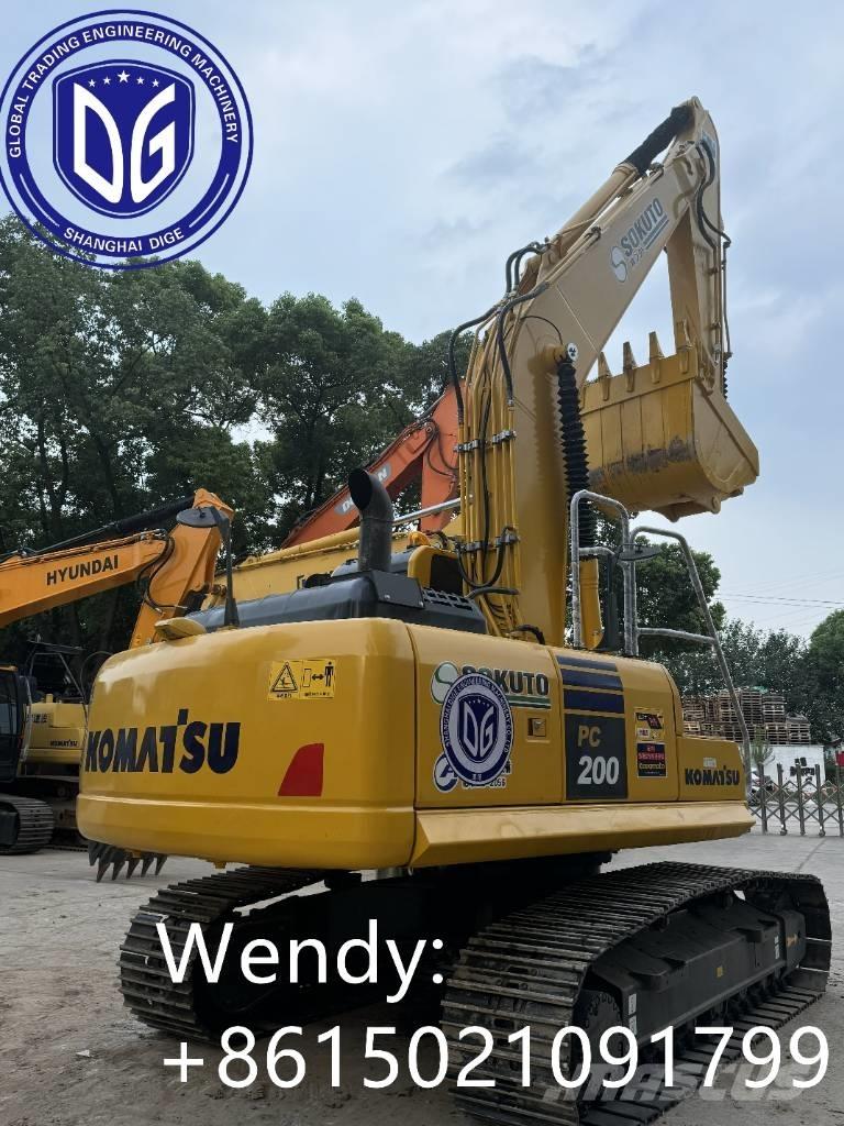 Komatsu PC 200-8 Kāpurķēžu ekskavatori