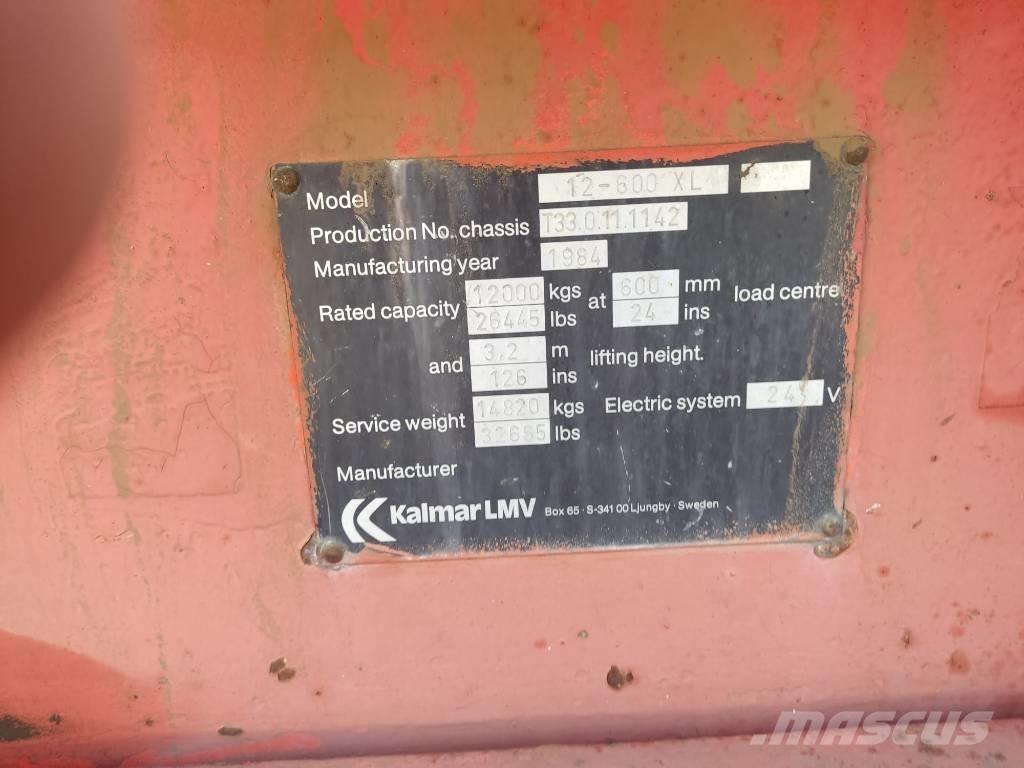 Kalmar 12-600XL Tehnika ar dīzeļa dzinēju