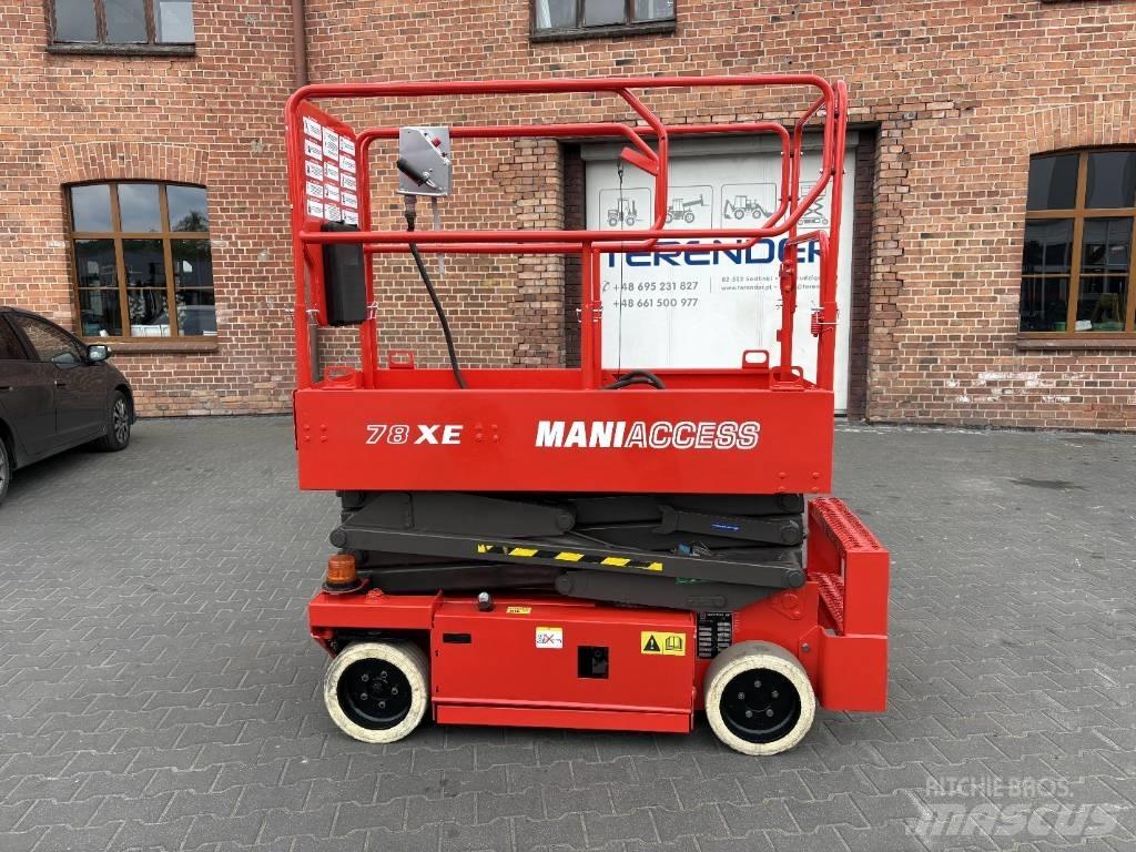 Manitou 78 XE Šķerveida pacēlāji