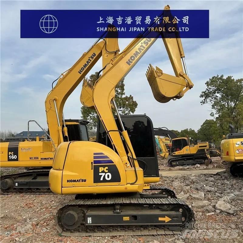 Komatsu PC 70 Kāpurķēžu ekskavatori