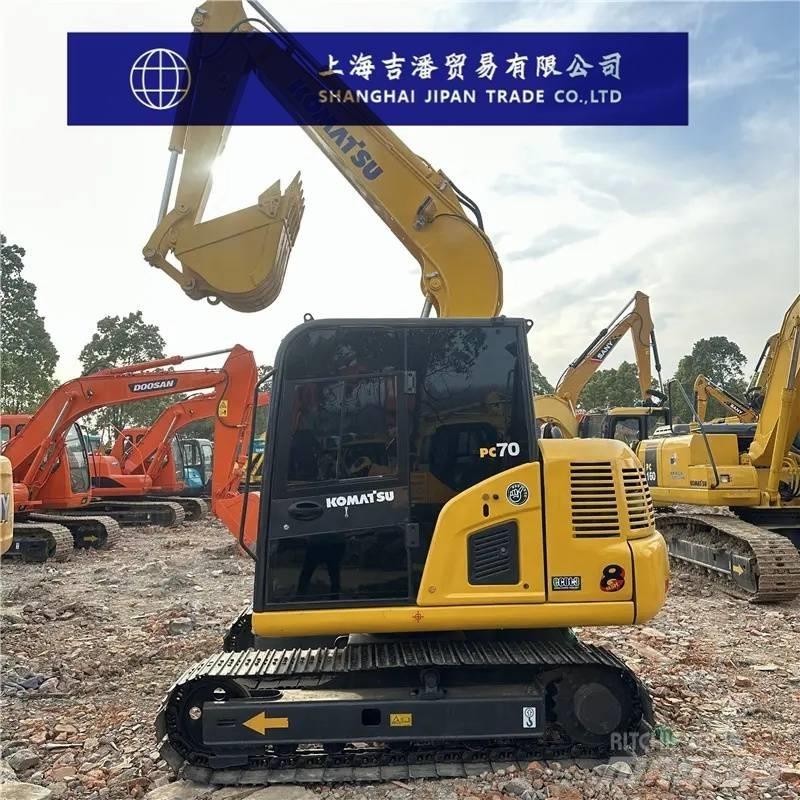 Komatsu PC 70 Kāpurķēžu ekskavatori