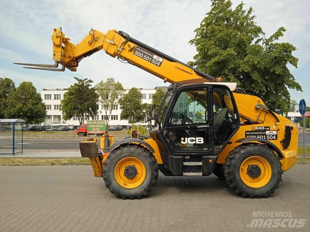 JCB 540-140 Teleskopiskie manipulatori