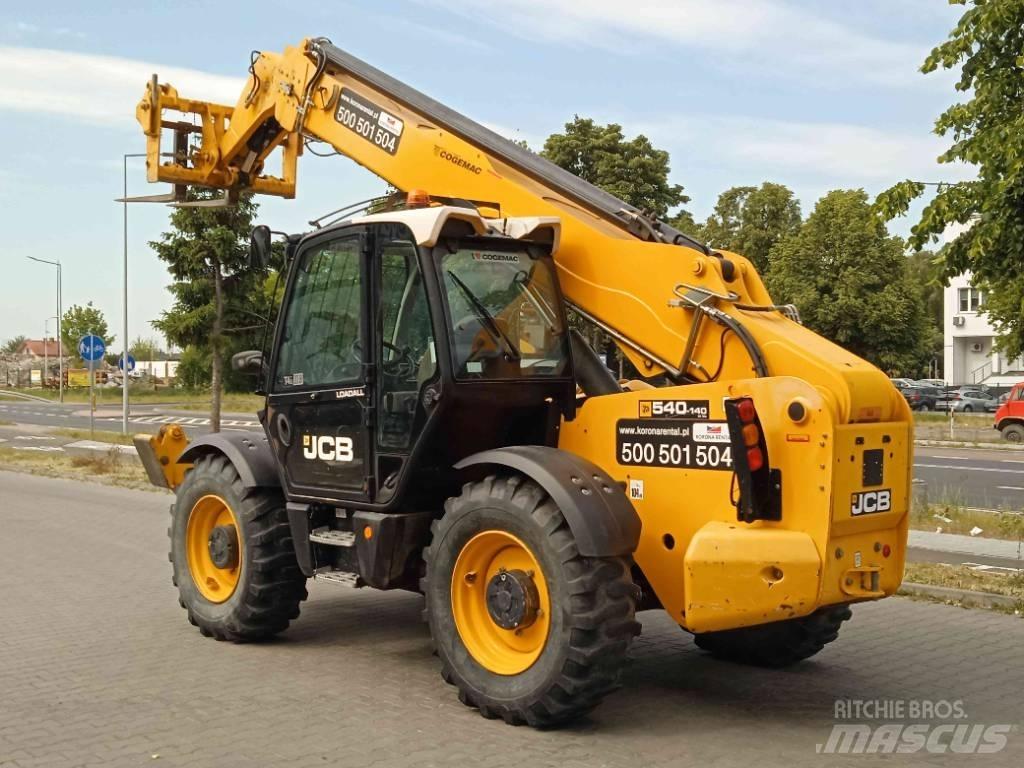 JCB 540-140 Teleskopiskie manipulatori