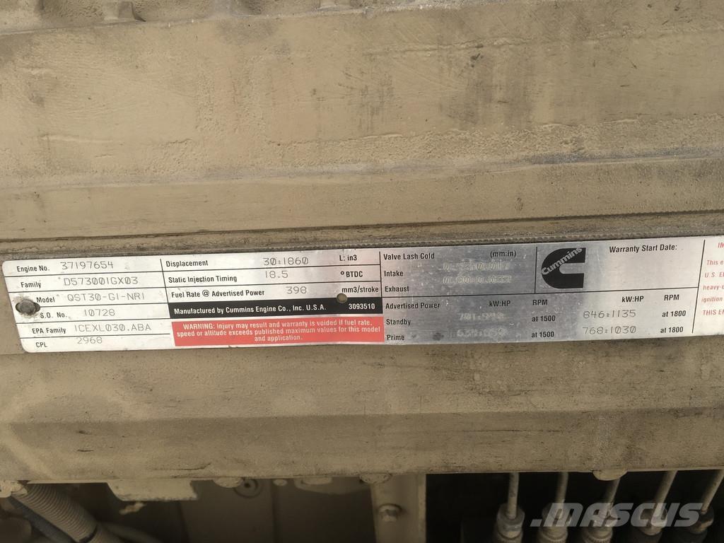 Cummins QST30 USED Būvniecība- Citi
