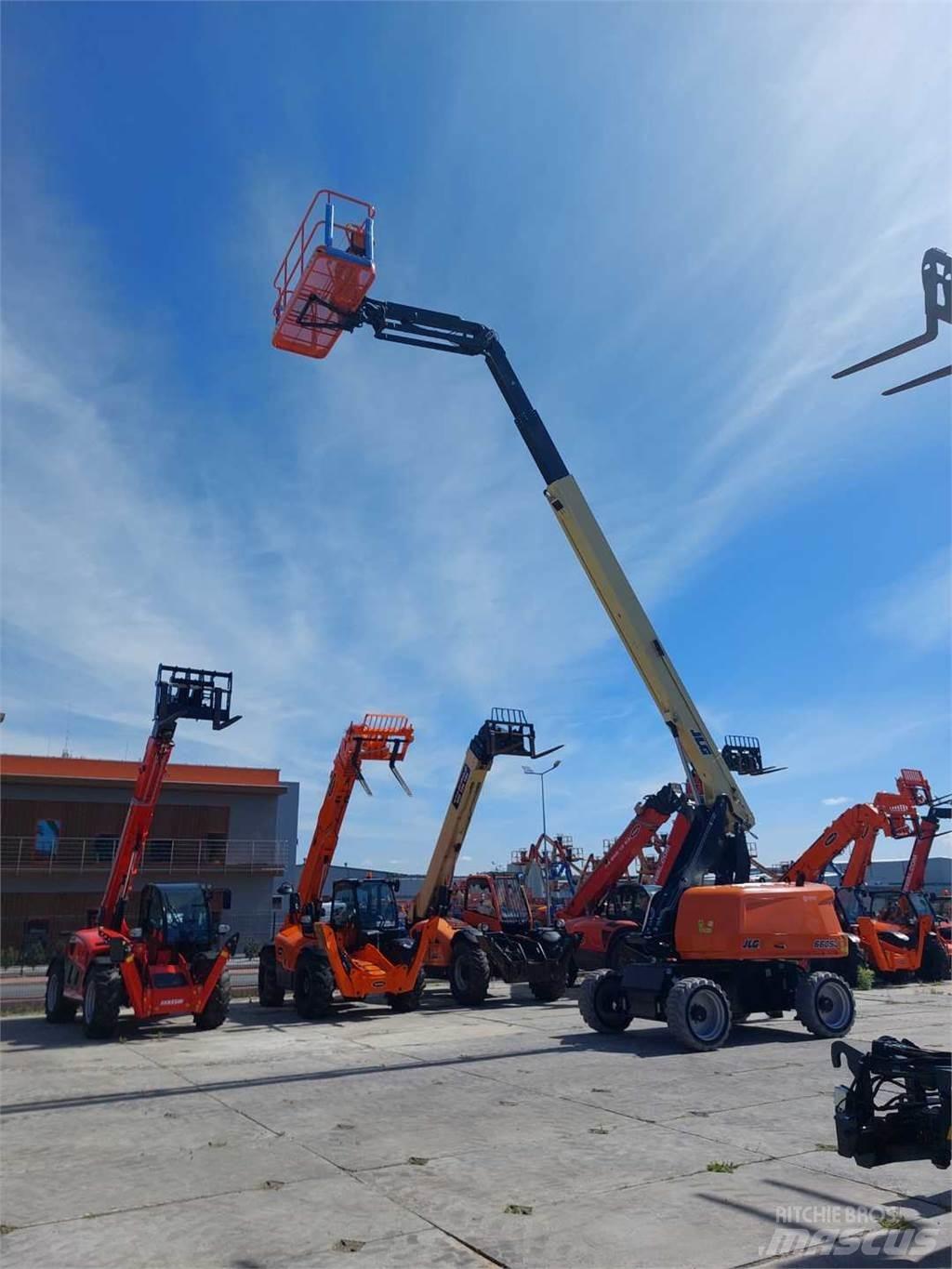 JLG 660SJ Teleskopiskie pacēlāji