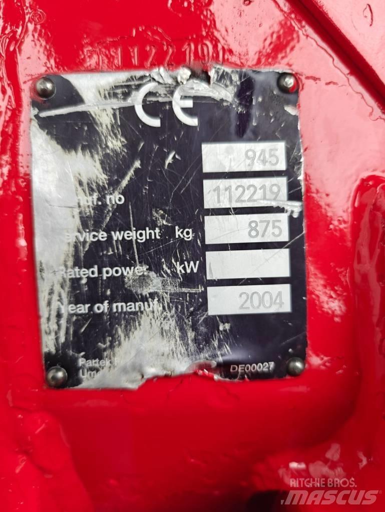 Valmet 945.1 Hārvesteru kausi