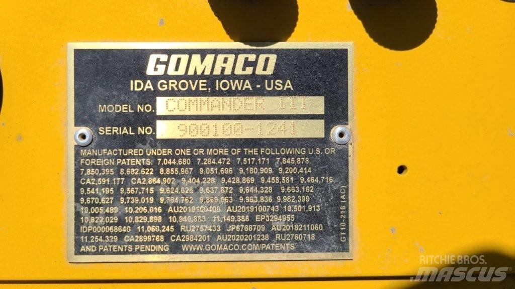 Gomaco Commander III Betona klājēji