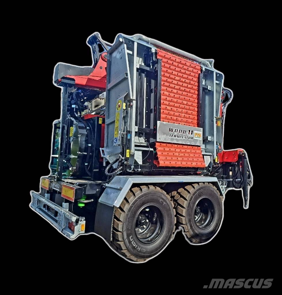 Mus-Max WT 11 Z Koksnes šķeldotāji