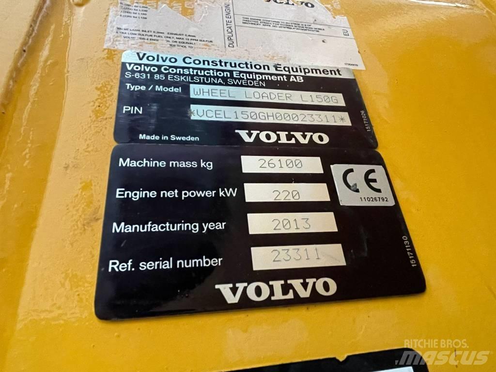Volvo L 150 G Iekrāvēji uz riteņiem
