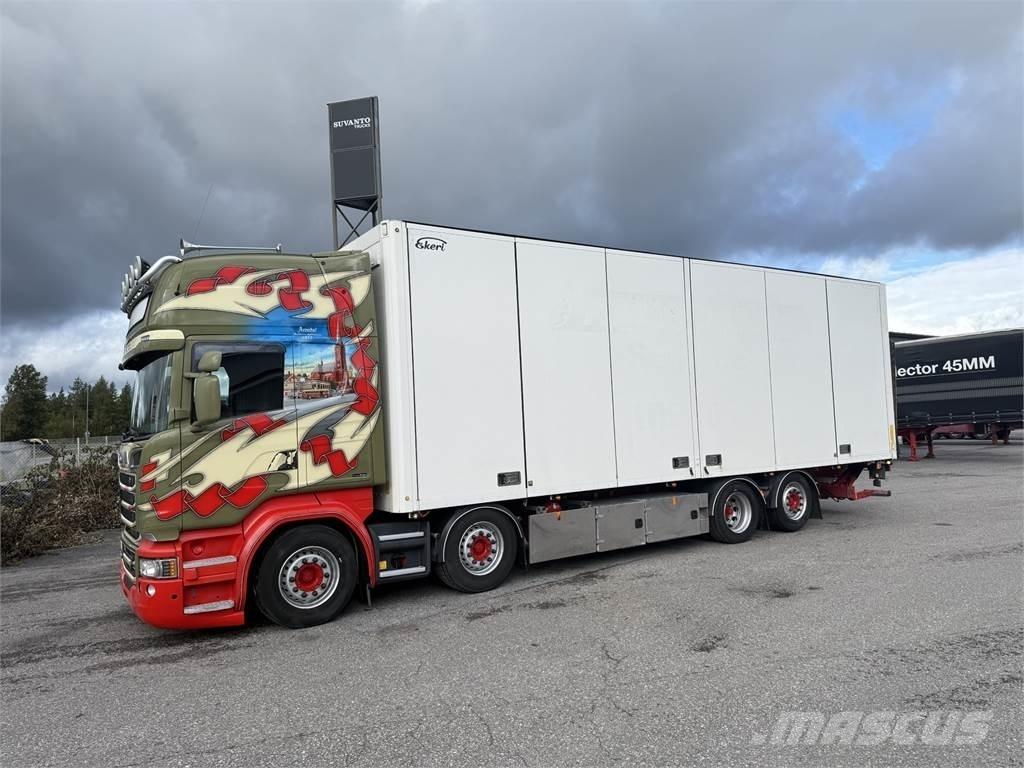 Scania R580 8X2 Furgons