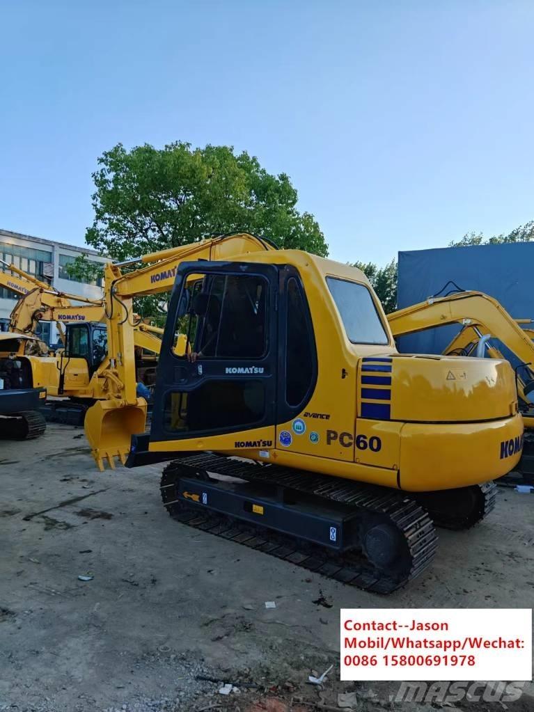 Komatsu PC 60 Mini ekskavatori < 7 t