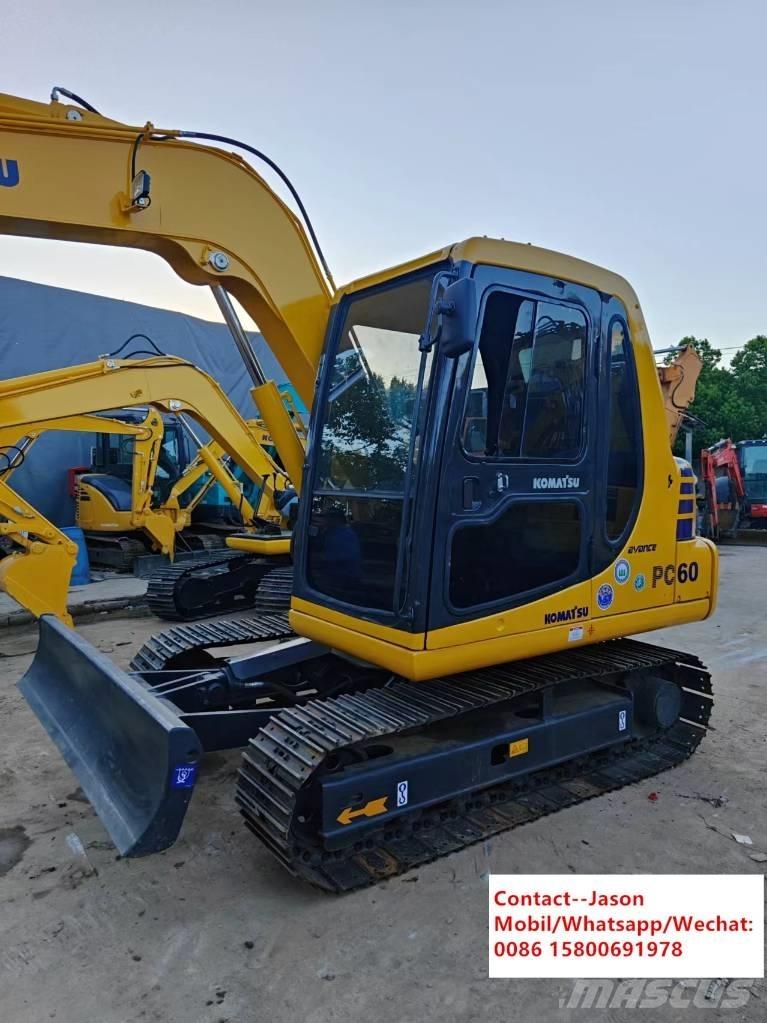 Komatsu PC 60 Mini ekskavatori < 7 t