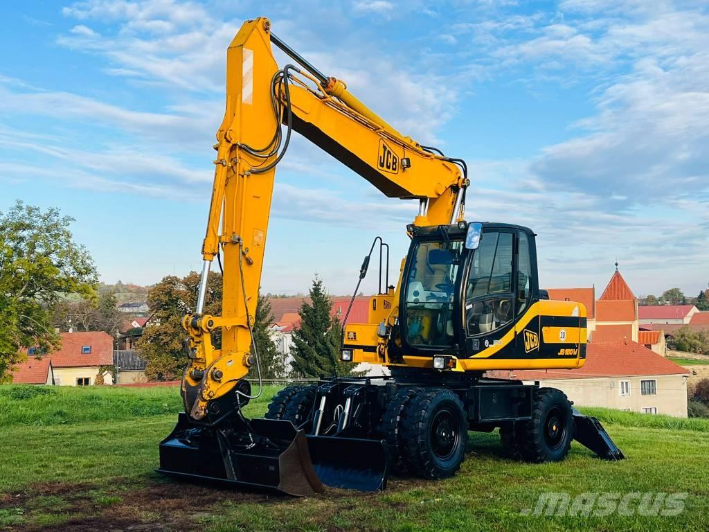 JCB JS 160 W Ekskavatori uz riteņiem