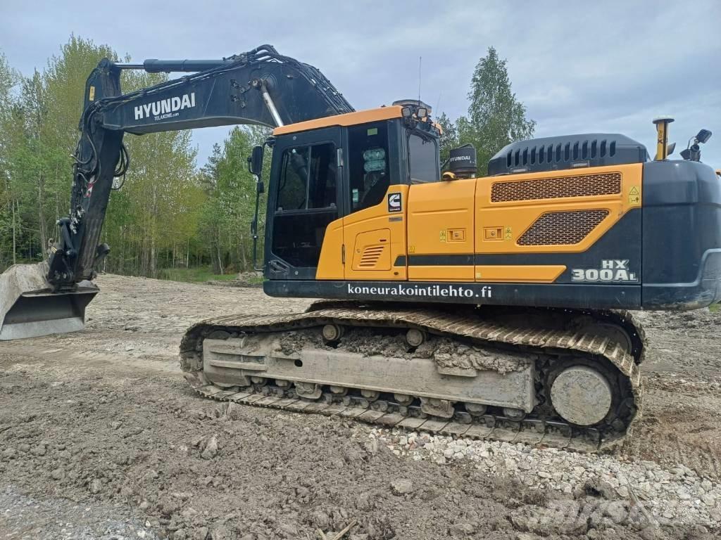 Hyundai HX 300 AL Kāpurķēžu ekskavatori
