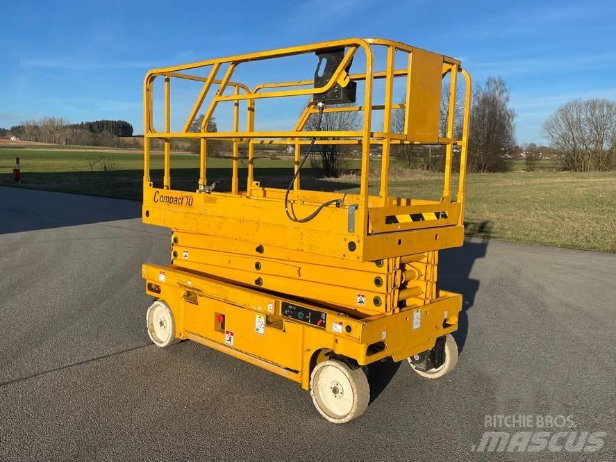 Haulotte Compact 10 Šķerveida pacēlāji