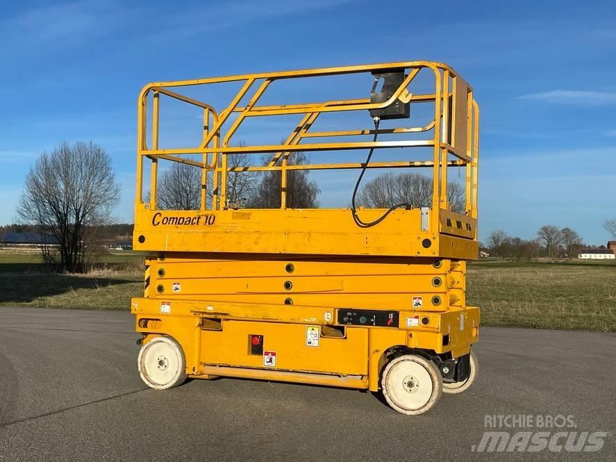 Haulotte Compact 10 Šķerveida pacēlāji