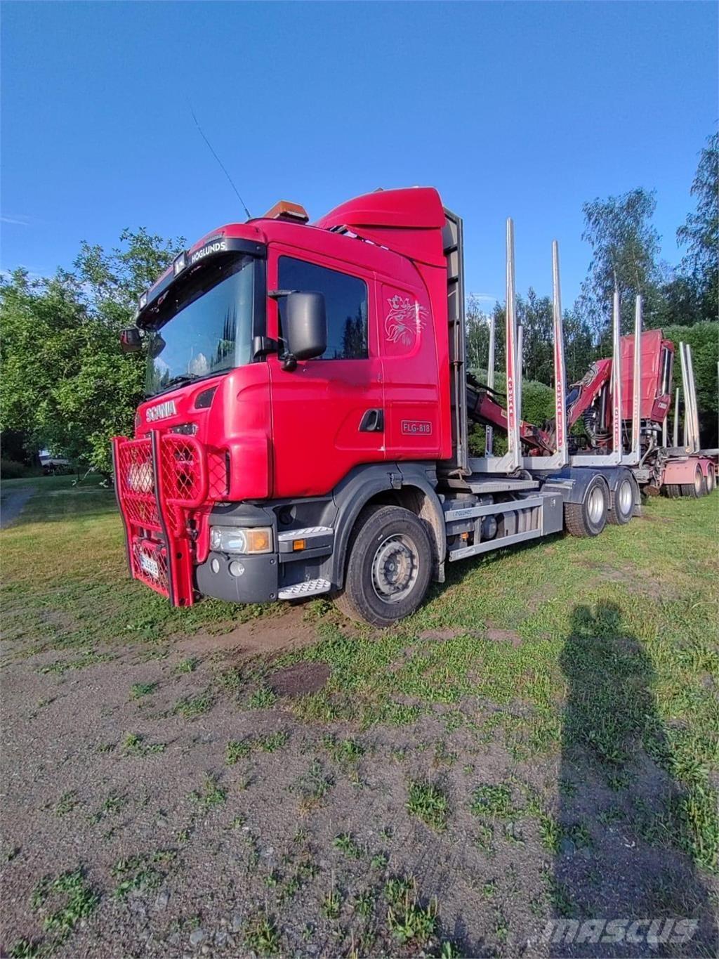 Scania R620 6x4 Kokvedēji