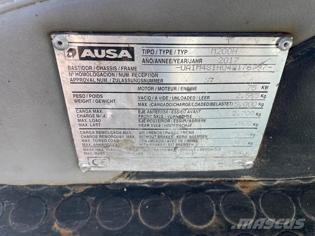 Ausa M200H 4X4 Komunālās mašīnas