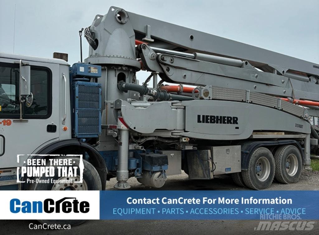 Liebherr 37Z4XXT Kravas mašīna- betona sūknis