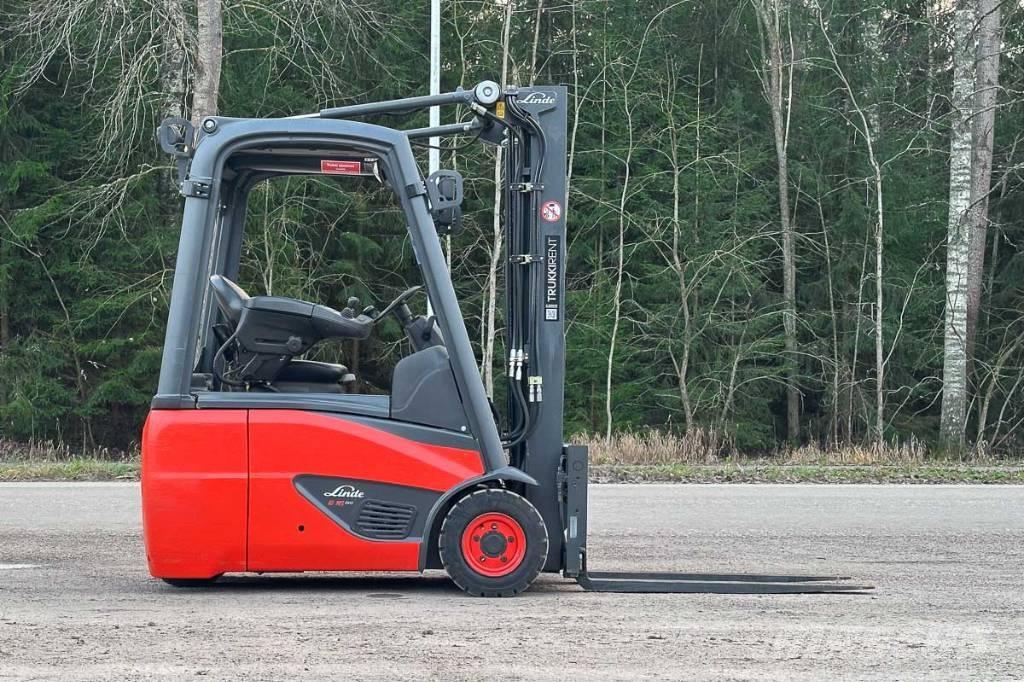 Linde E 16 C-02 Elektriskie iekrāvēji