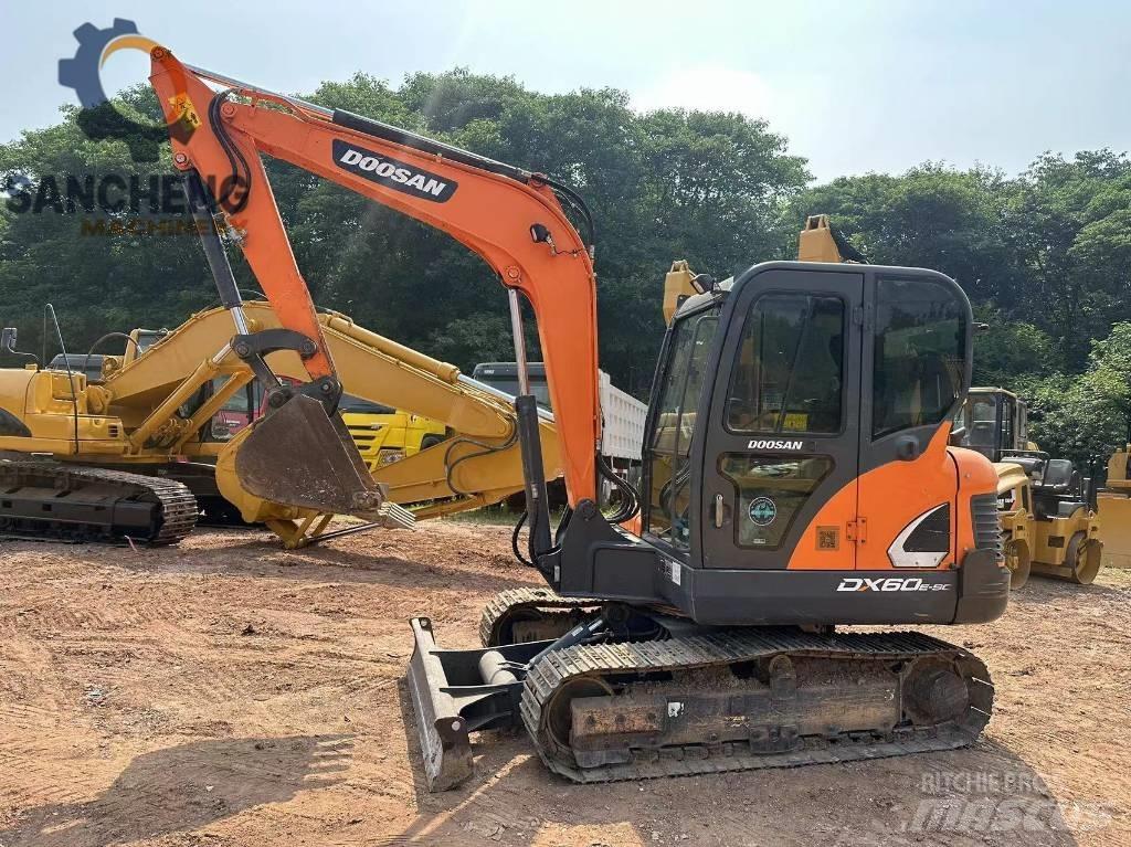 Doosan DX 60 Mini ekskavatori < 7 t