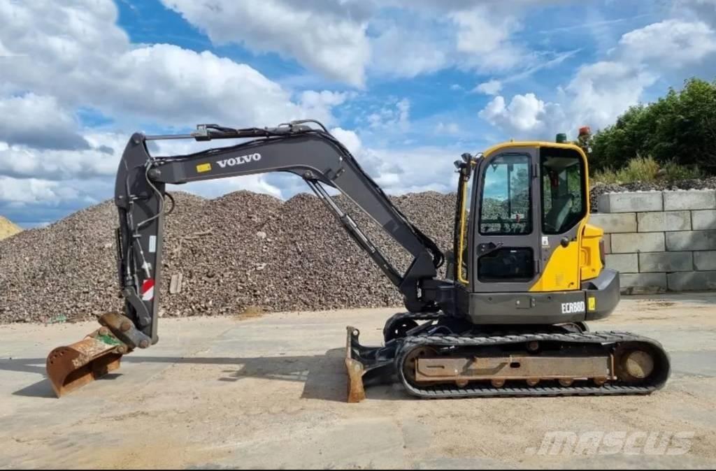 Volvo ECR 88 D Kāpurķēžu ekskavatori