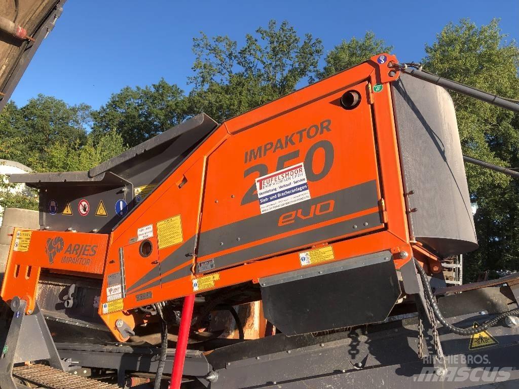 Arjes Impaktor 250 Mobilie drupinātāji