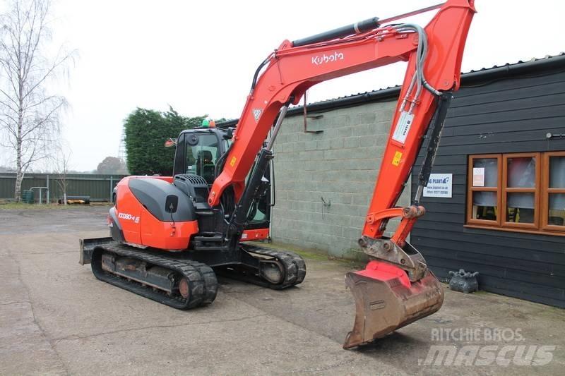 Kubota KX 080-4 Vidēja lieluma ekskavatori 7 t - 12 t