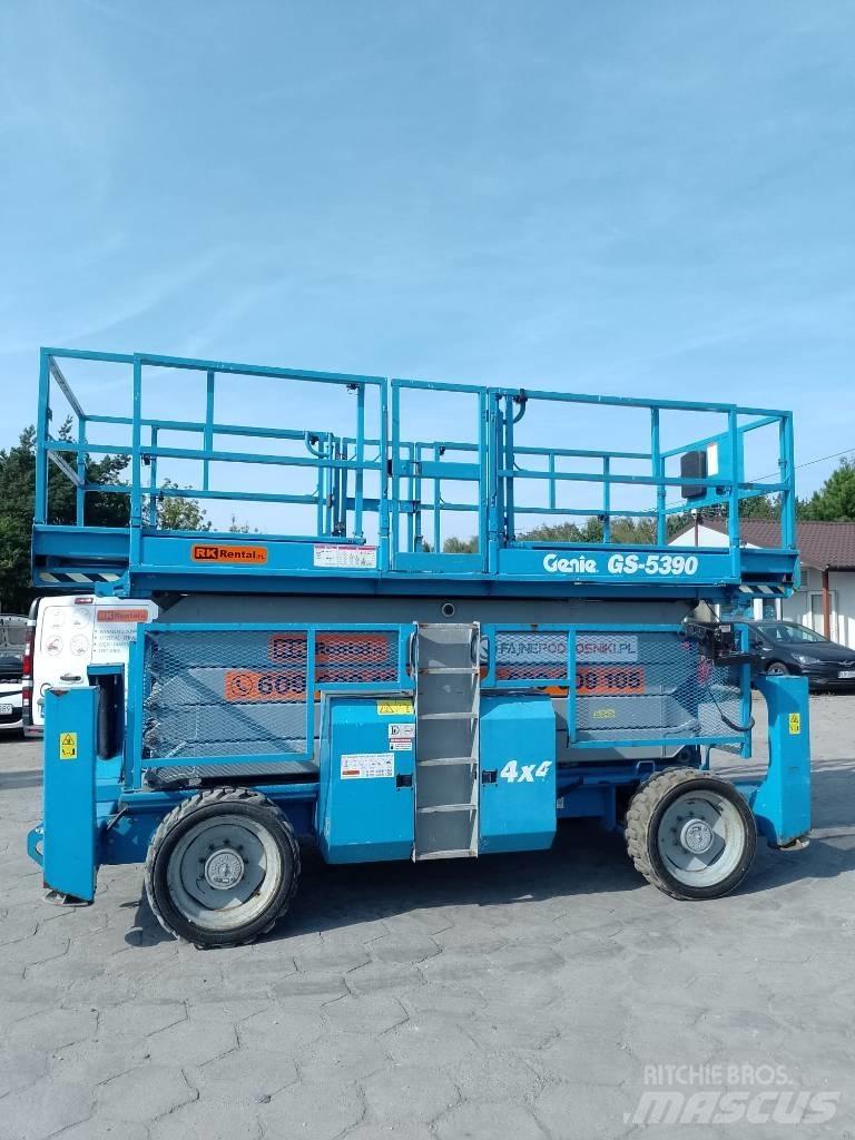 Genie GS 5390 Šķerveida pacēlāji