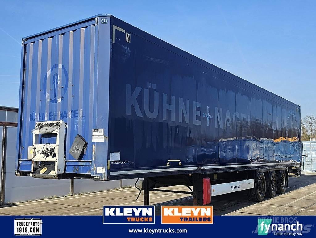 Krone SD KOFFER Noslēgtās piekabes