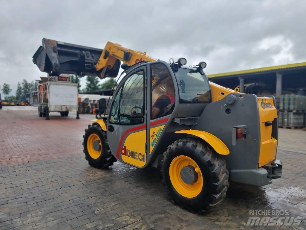 Dieci Mini Agri 25.6 Teleskopiskie riteņu iekrāvēji