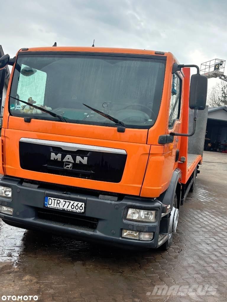 MAN TGM 15.290 Platformas/kravas mašīnas ar vinču