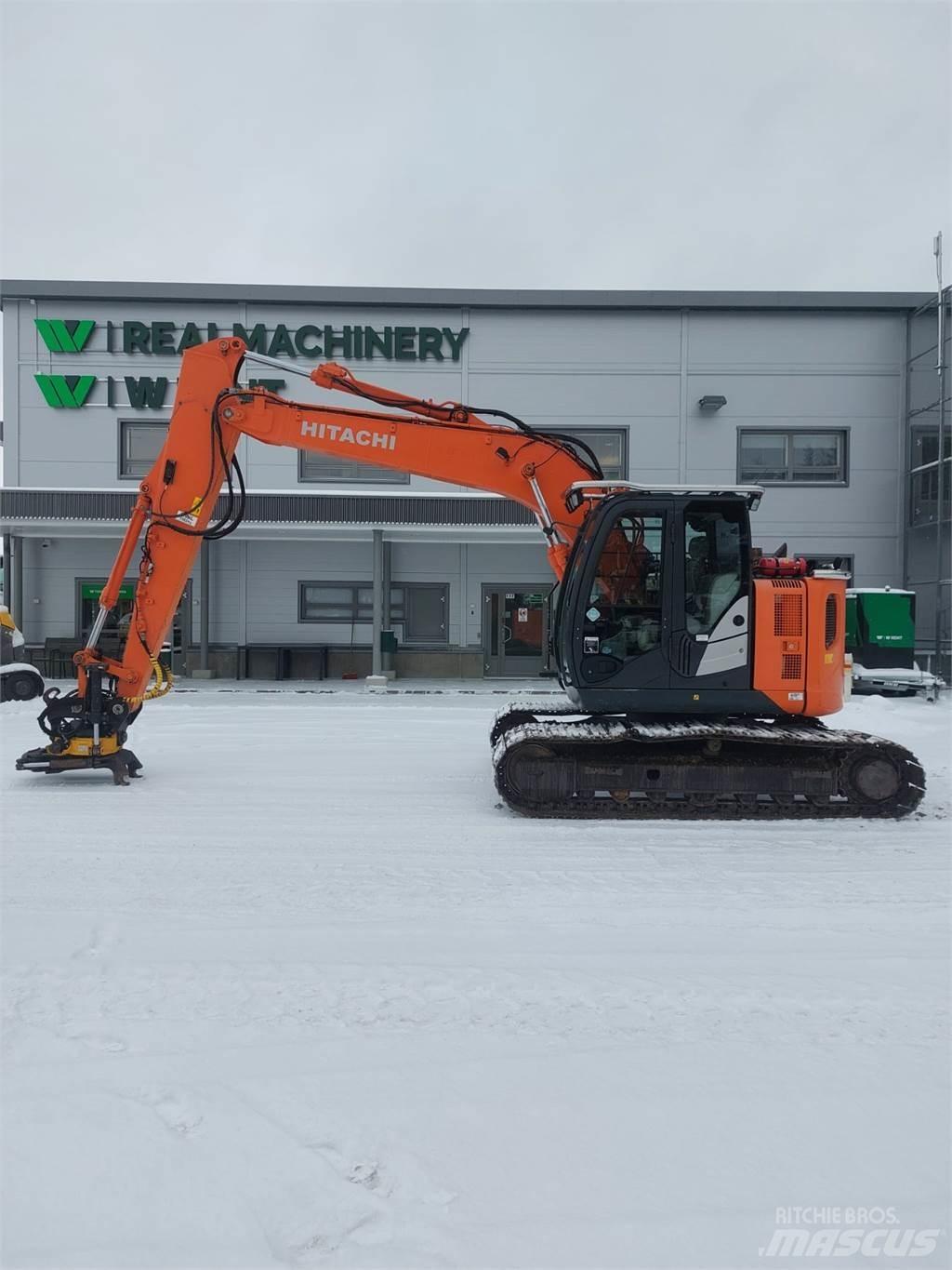Hitachi ZX135US-5B Kāpurķēžu ekskavatori