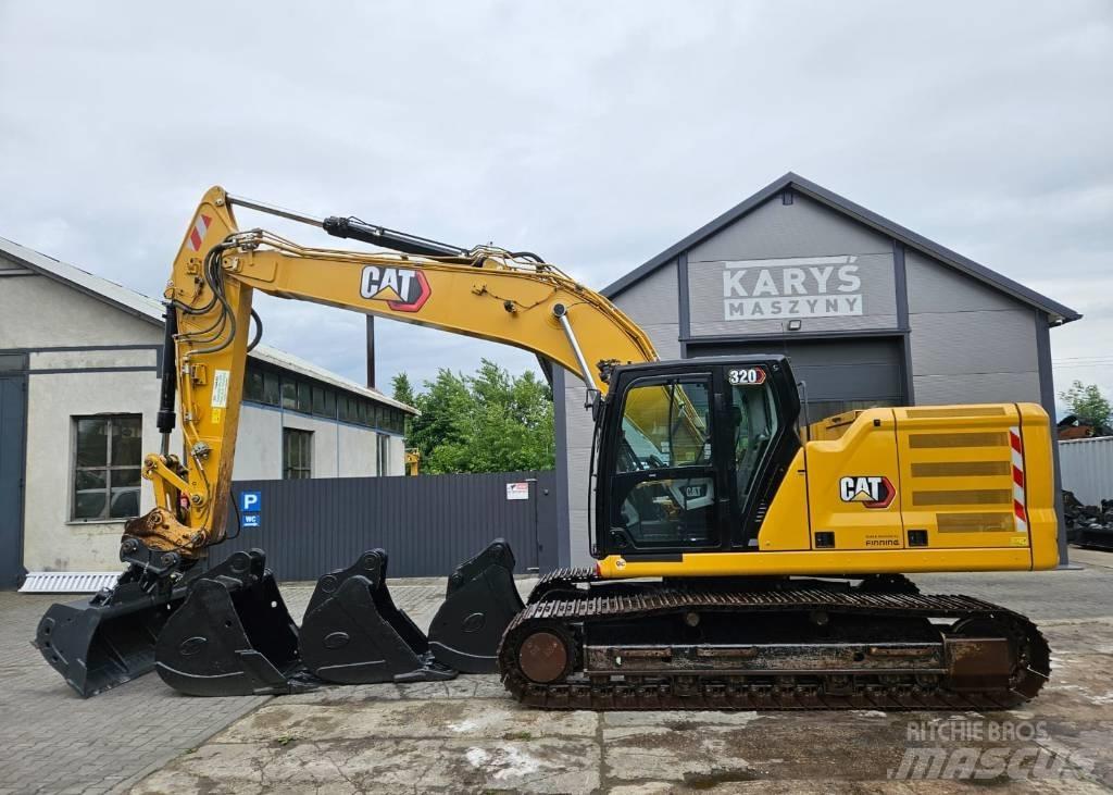 CAT 320 Kāpurķēžu ekskavatori