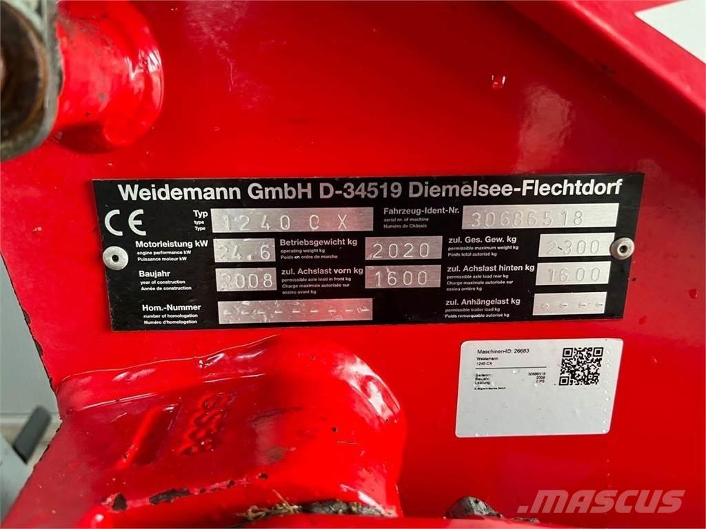 Weidemann 1240 CX Lauksaimniecība- Citi
