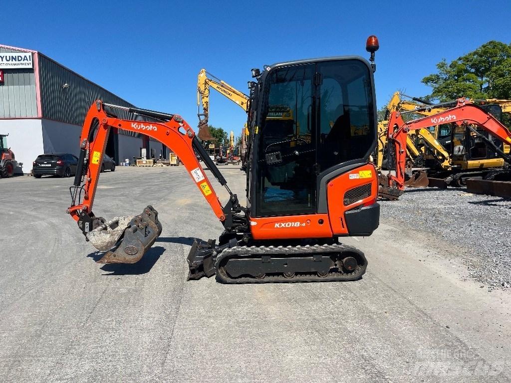 Kubota KX 018-4 Mini ekskavatori < 7 t