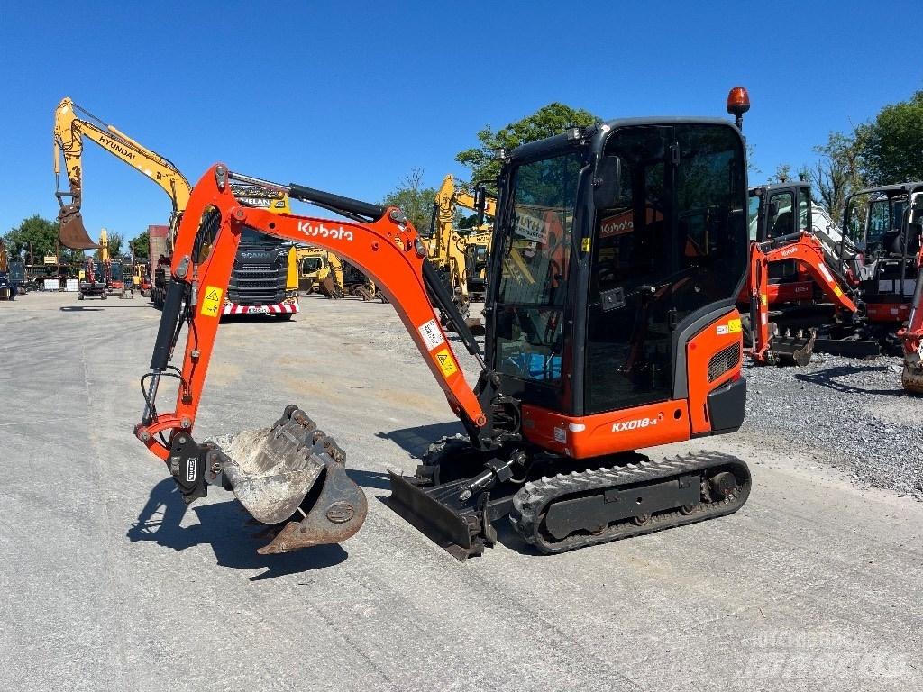 Kubota KX 018-4 Mini ekskavatori < 7 t