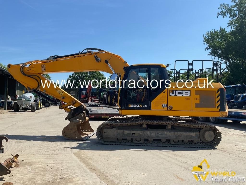 JCB 220 X LC Kāpurķēžu ekskavatori