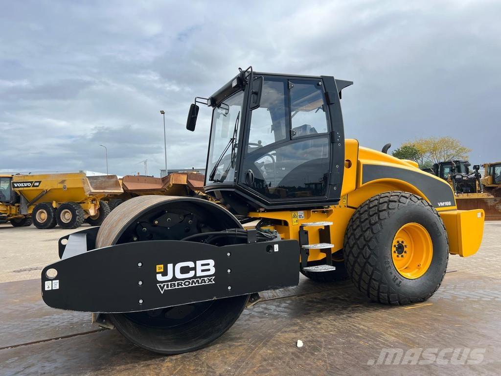 JCB VM166D Vienvalča grunts veltņi