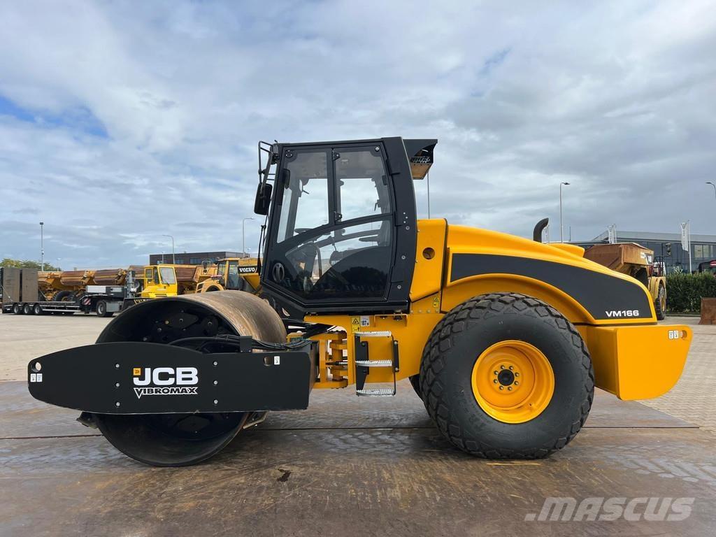 JCB VM166D Vienvalča grunts veltņi