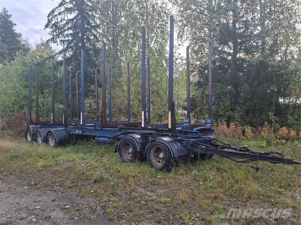 Kome puuperävaunu Kokvedēju piekabes