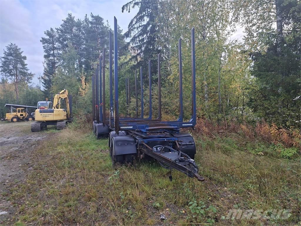 Kome puuperävaunu Kokvedēju piekabes