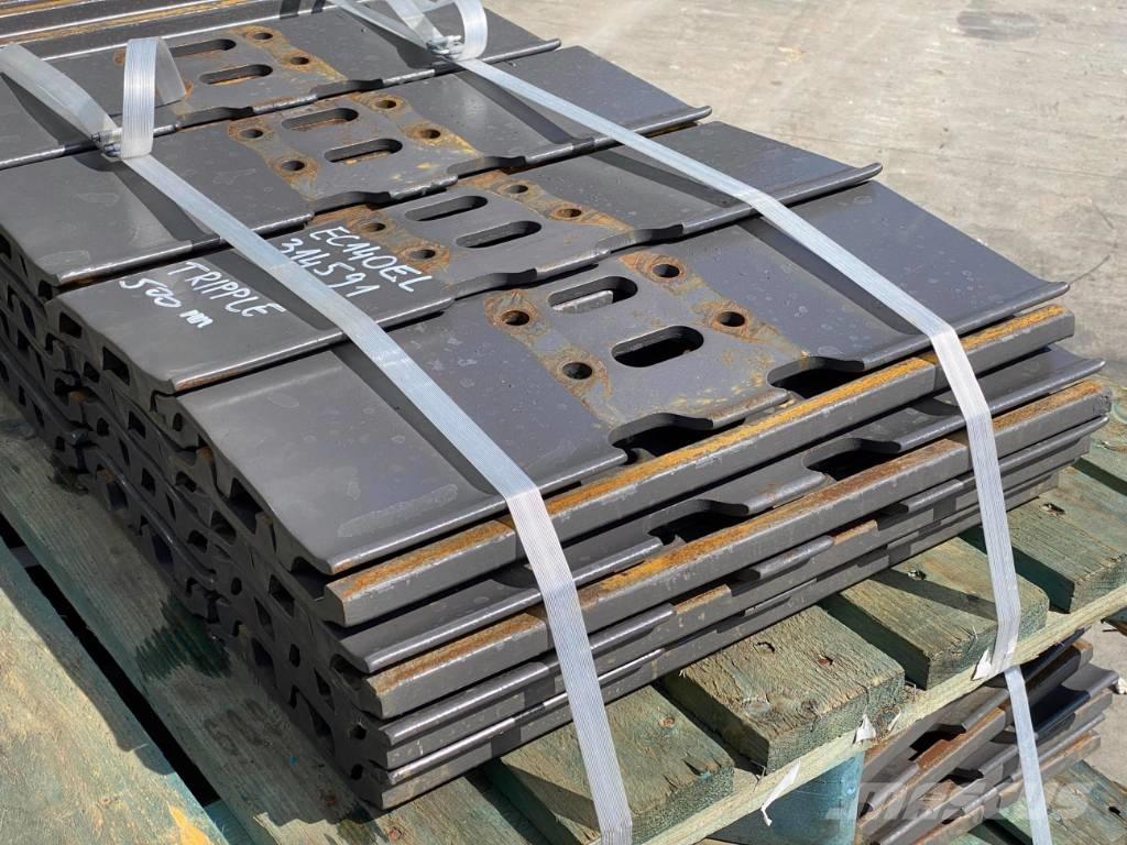 Volvo EC140 Shoes Sliedes, ķēdes un šasija